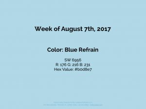 August 7th 2017 - Color for the Week