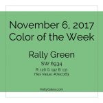 Color for the Week of November 6 2017