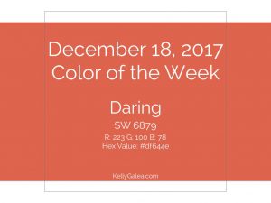 Color for the Week of December 11 2017