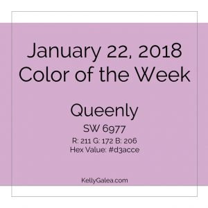 Color of the Week - January 22 2018