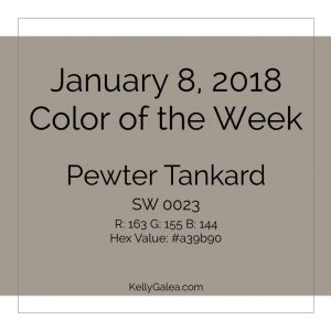 Color of the Week - January 8 2018