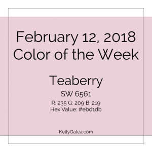 Color of the Week - February 12 2018