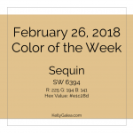 Color of the Week - February 26 2018