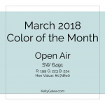 Color of the Month - March 2018