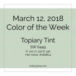Color of the Week - March 12 2018