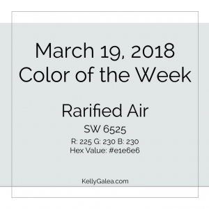 Color of the Week - March 19 2018