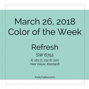Color of the Week - March 26 2018