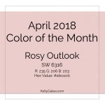 Color of the Month - April 2018
