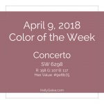 Color of the Week - April 9 2018