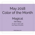 Color of the Month - May 2018