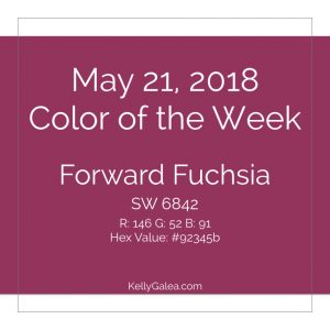 Color of the Week - May 21 2018