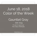 Color of the Week - June 18 2018