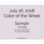 Color of the Week - July 16 2018