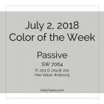 Color of the Week - July 2 2018