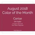 Color of the Month - August 2018