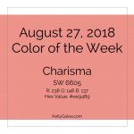 Color of the Week - August 27 2018