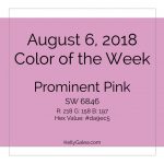 Color of the Week - August 6 2018