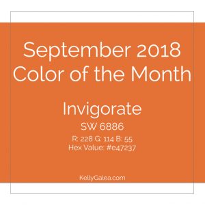 Color of the Month - September 2018