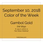 Color of the Week - September 10 2018