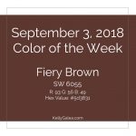 Color of the Week - September 3 2018