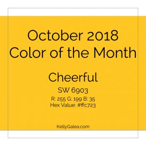Color of the Month - October 2018