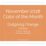 Color of the Month - November 2018