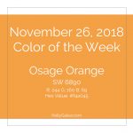 Color of the Week - November 26 2018