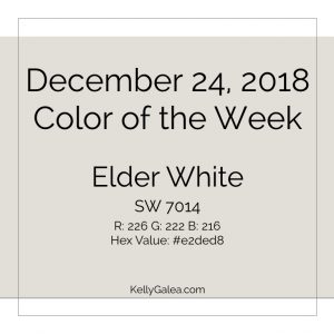 Color of the Week - December 24 2018