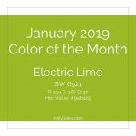 Color of the Month - January 2019