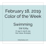 Color of the Week - February 18 2019