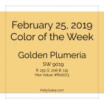 Color of the Week - February 25 2019