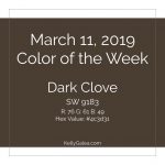 Color of the Week - March 11 2019
