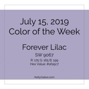 Color of the Week - July 15 2019