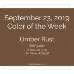 Color of the Week - September 23 2019