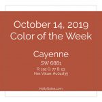 Color of the Week - October 14 2019