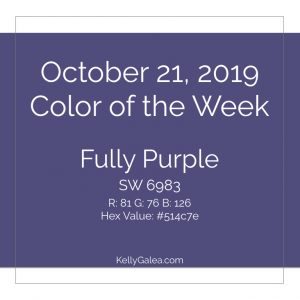 Color of the Week - October 21 2019