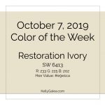 Color of the Week - October 7 2019