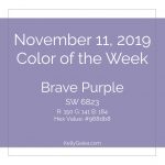 Color of the Week - November 11 2019