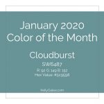 Color of the Month - January 2020