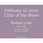 Color of the Week - February 10 2020