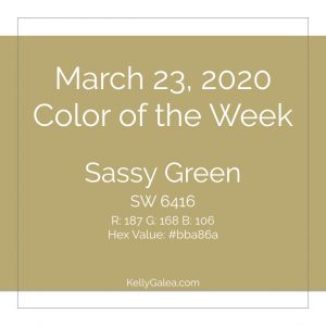 Color of the Week - March 23 2020