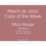 Color of the Week - March 30 2020