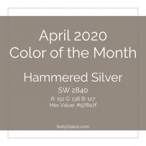 Color of the Month - April 2020