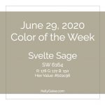 Color of the Week - June 29 2020