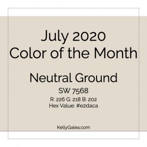 Color of the Month - July 2020