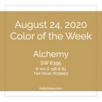 Color of the Week - August 24 2020