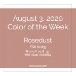 Color of the Week - August 3 2020