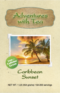 Caribbean Sunset from Adventures with Tea