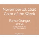 Color of the Week - November 16 2020