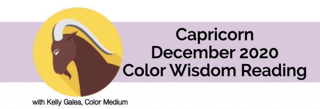 Capricorn December 2020 Color Wisdom Reading